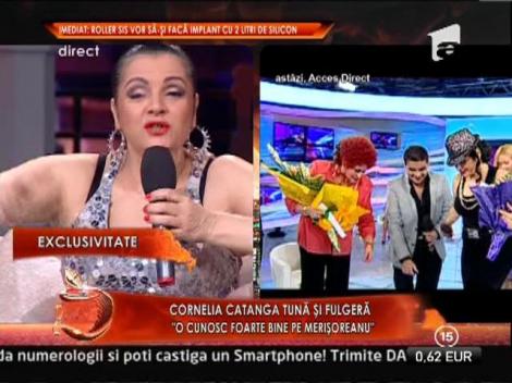 Cornelia Catanga: "Imi pare rau ca am scris scrisoarea"