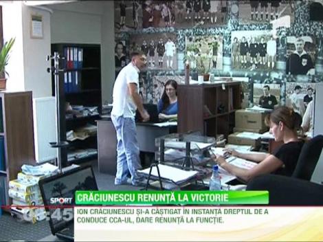 Ion Craciunescu renunta la sefia CCA