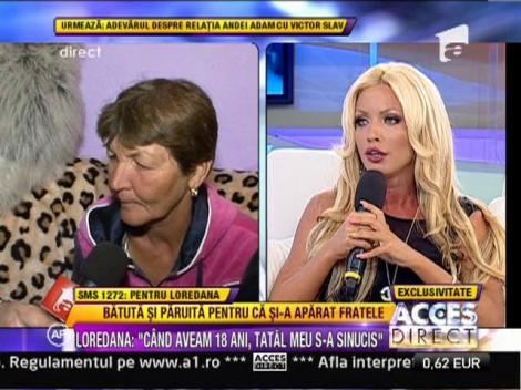 Loredana Chivu: "Cand aveam 18 ani, tatal meu s-a sinucis"