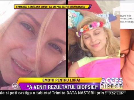 Cantareata Lora se pregateste de operatie: "A venit rezultatul biopsiei. Grea asteptare!"