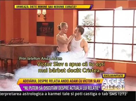 Anda Adam: "Presa m-a cuplat cu Adrian Cristea. Nu am fost cu el!"