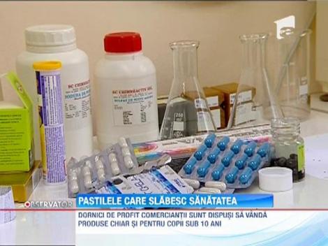 Pastilele care slabesc sanatatea