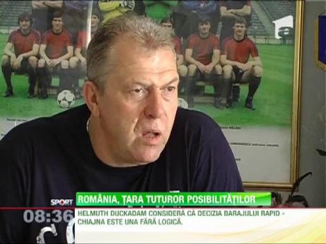 Duckadam considera ca decizia barajului Rapid - Chiajna este una fara logica