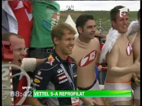 Sebatian Vettel, in juriu la o competitie cu vehicule ciudate