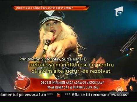 Anda Adam: "M-ar durea sa i se intample ceva rau lui Victor"