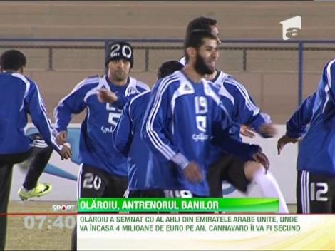 Olaroiu, prezentat oficial la Al Ahli