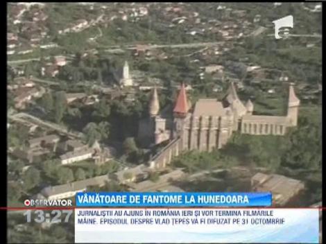 Castelul Corvinilor s-a transformat in platou de filmare