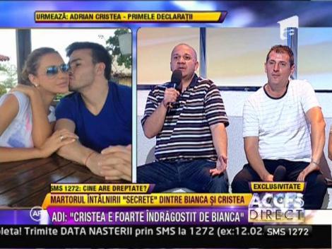 Adi: "N-as paria pe nunta Biancai cu Victor Slav"