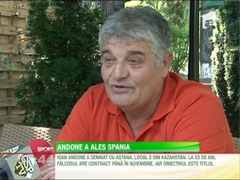Ioan Andone a semnat cu o echipa din Kazahstan