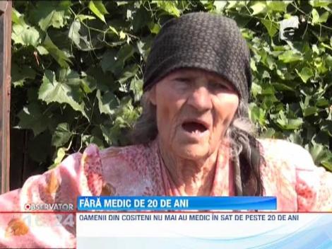 Locuitorii unui sat din Iasi nu au fost la medic de peste 20 de ani
