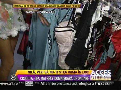 Daniela Crudu, cea mai sexy domnisoara de onoare!