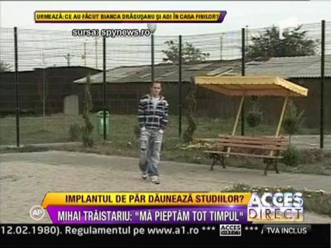 Mihai Traistariu nu mai are timp de carte! A ramas cu restante la facultate