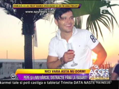 Pepe si Liviu Varciu, distractie pe litoral