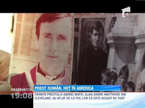 Preot roman, acuzat de furt de enoriasii sai din SUA