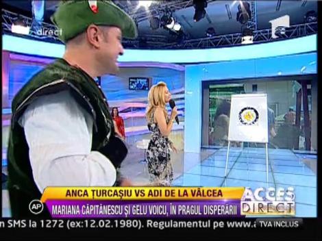 Adi de la Valcea a pierdut “Pariul Vedetelor"