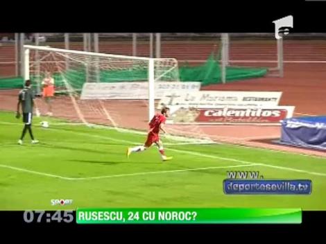 Raul Rusescu a ratat cu poarta goala