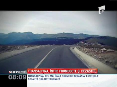 Transalpina, intre frumusete si dezastru