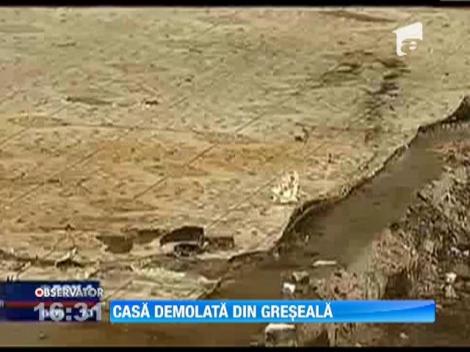 Un american s-a trezit fara casa, dupa ce autoritatile i-au demolat-o... din greseala!