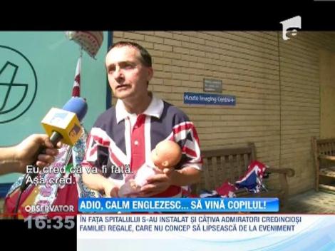 Cand se va naste bebelusul printului William si al ducesei Kate. Sotia printului Charles: "Cu totii stam langa telefon"