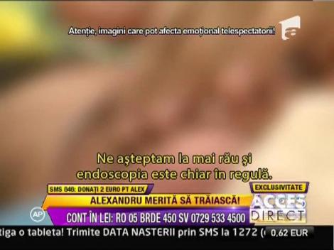 Are dreptul la viata! Alexandru are 6 ani si 83 de kilograme