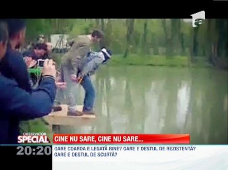 Cea mai buna farsa pentru bungee jumping