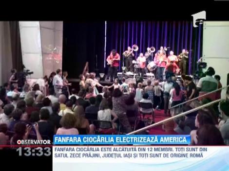 Fanfara Ciocarlia a facut spectacol la Washington