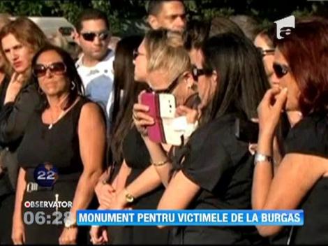 Monument in memoria victimelor atentatului terorist de la Burgas