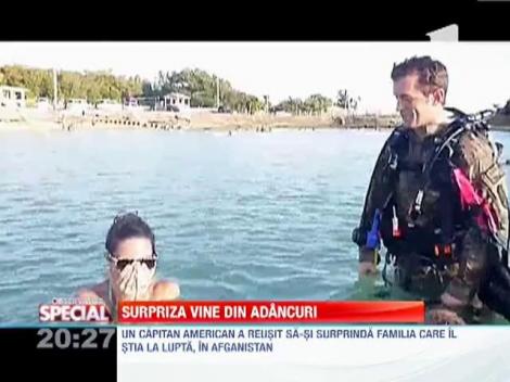 Surpriza unui soldat plecat un an in Afganistan
