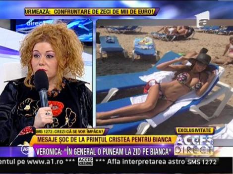 Veronica A. Cara: "Bianca reactioneaza ca un copil"