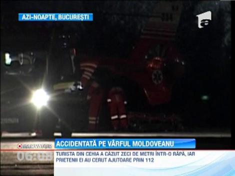 O turista din Cehia s-a accident grav in timp ce voia sa cucereasca Varful Moldoveanu