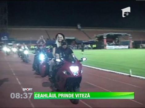 Ceahlaul si-a prezentat lotul pe motociclete