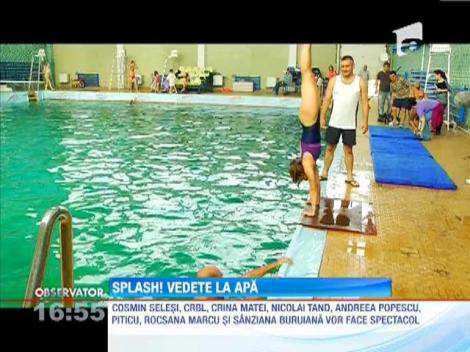Inca 8 vedete isi vor lua duminica aceasta inima-n dinti la "Splash. Vedete la apa!"