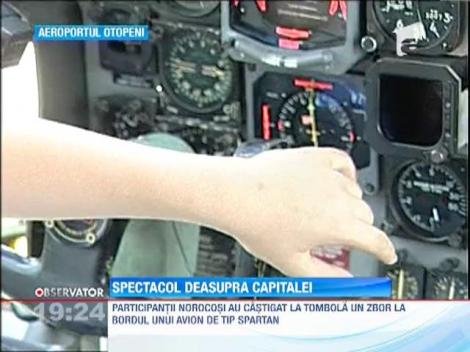 Zeci de avioane militare si elicoptere au facut show deasupra Capitalei