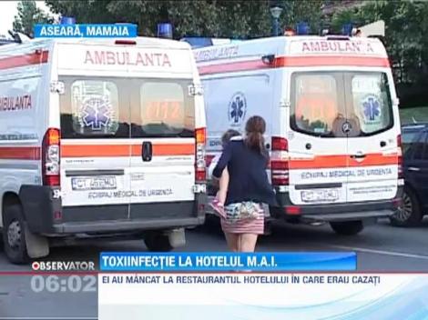 Toxiinfectie la hotelul M.A.I. Sase copii si doi adulti, transportati la Spitalul de Boli Contagioase din Constanta