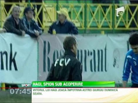 Hagi si-a spionat primul adversar din campionat