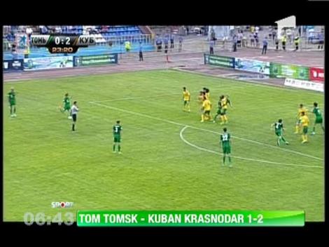 Tom Tomsk - Kuban Krasnodar 1-2/ Prima victorie pentru Dorinel Munteanu la noua sa formatie