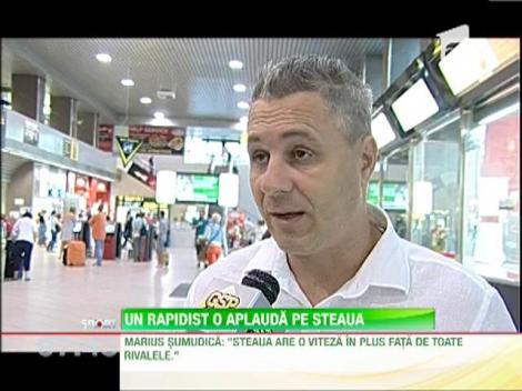 Marius Sumudica: "Steaua are o viteza in plus fata de toate rivalele"