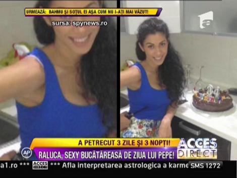ACCES DIRECT: Raluca, sexy-bucatareasa pentru Pepe