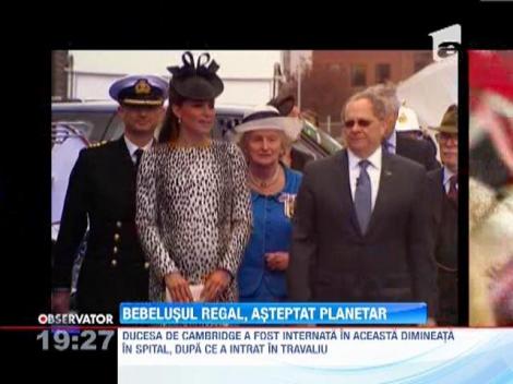 UPDATE / Ducesa de Cambridge a intrat in travaliu