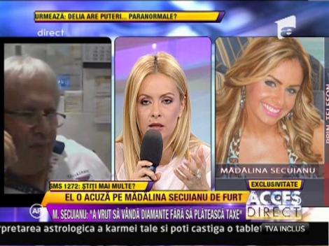 Madalina Secuianu, despre acuzele de furt: "Acele bijuterii le-am primit cadou"