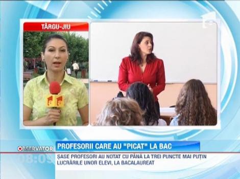 Profesorii care au gresit la Bac, sanctionati