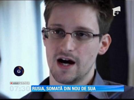Statele Unite insista ca Rusia trebuie sa il extradeze pe Edward Snowden