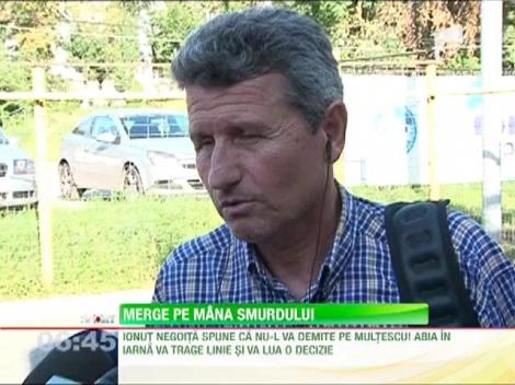 Ionut Negoita: "Nu-l demit pe Multescu!"