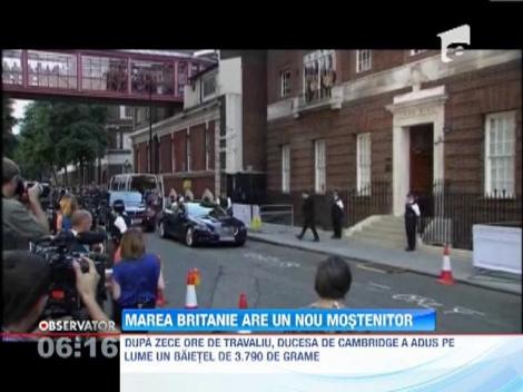 It's a boy! Ducesa de Cambridge a nascut un baietel!