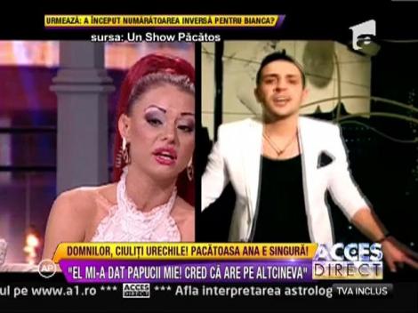 Pacatoasa Ana Mocanu: "Iubitul meu mi-a dat papucii fara nicio explicatie"