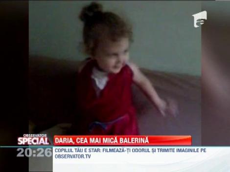 Daria, cea mai mica balerina
