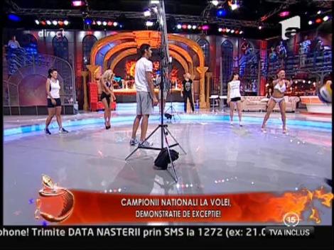 Demostratie de volei de plaja