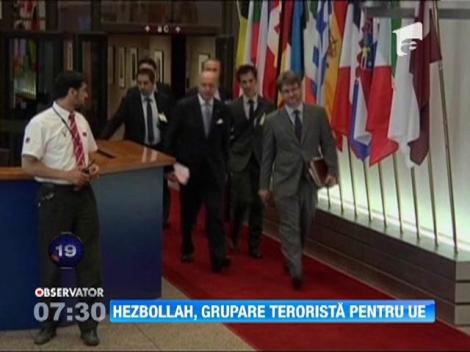 Gruparea Hezbollah a fost inscrisa pe lista organizatiilor teroriste