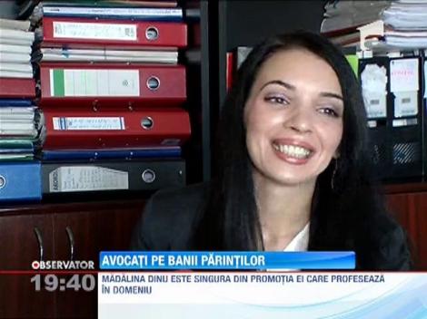 Doar 2 din 10 absolventi de Drept au succes