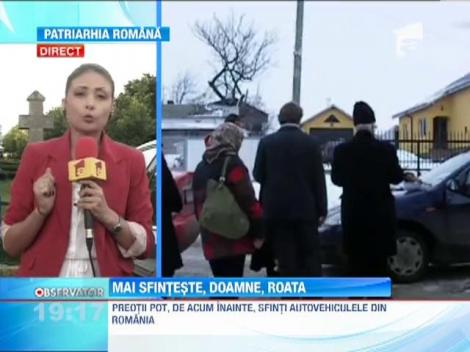 Biserica Ortodoxa Romana legalizeaza sfintirea masinii